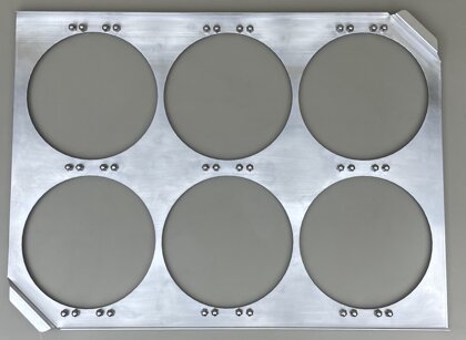 Panettone paper baking mould positioner