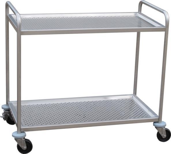 Carrello a ripiani forati