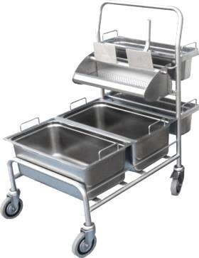 Carrello pulizia ambienti GMP